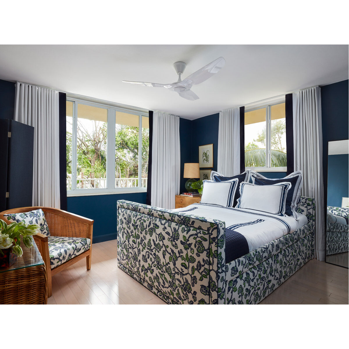 Haiku L 52 inch White with Glossy White Blades Indoor Ceiling Fan, Universal Mount