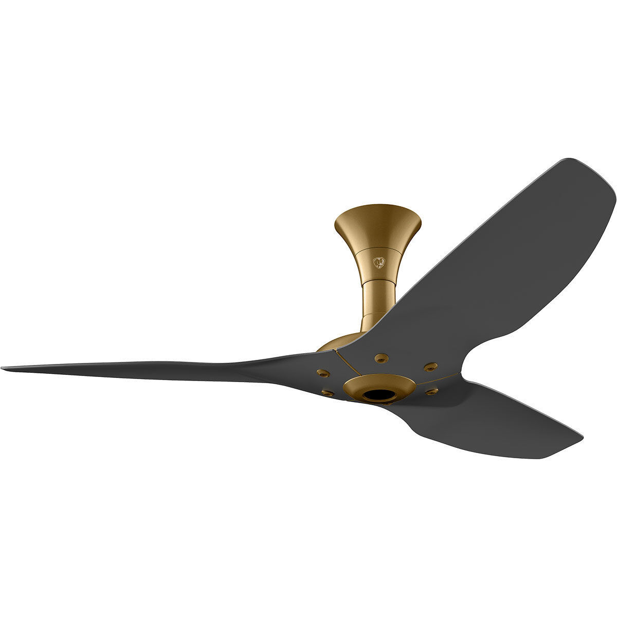 Haiku 52 inch Good as Gold with Black Blades Ceiling Fan