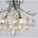 Canada 3 Light 12 inch Chrome Semi Flush Mount Ceiling Light