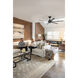 es6 60 inch Black Indoor/Outdoor Ceiling Fan
